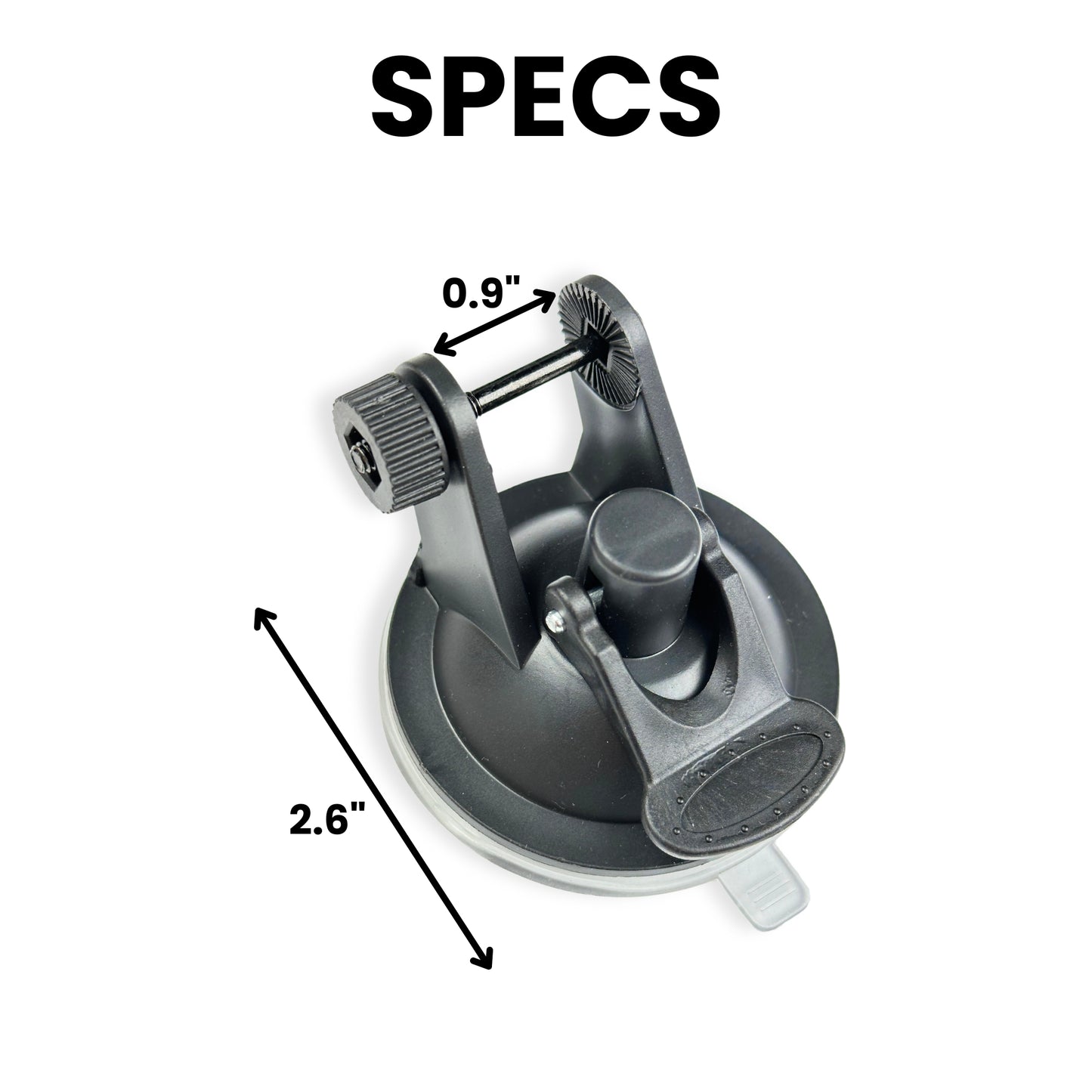 TwoUP Tech Heavy-Duty Suction Cup Replacement for Starlink Mount – Adhesive-Backed