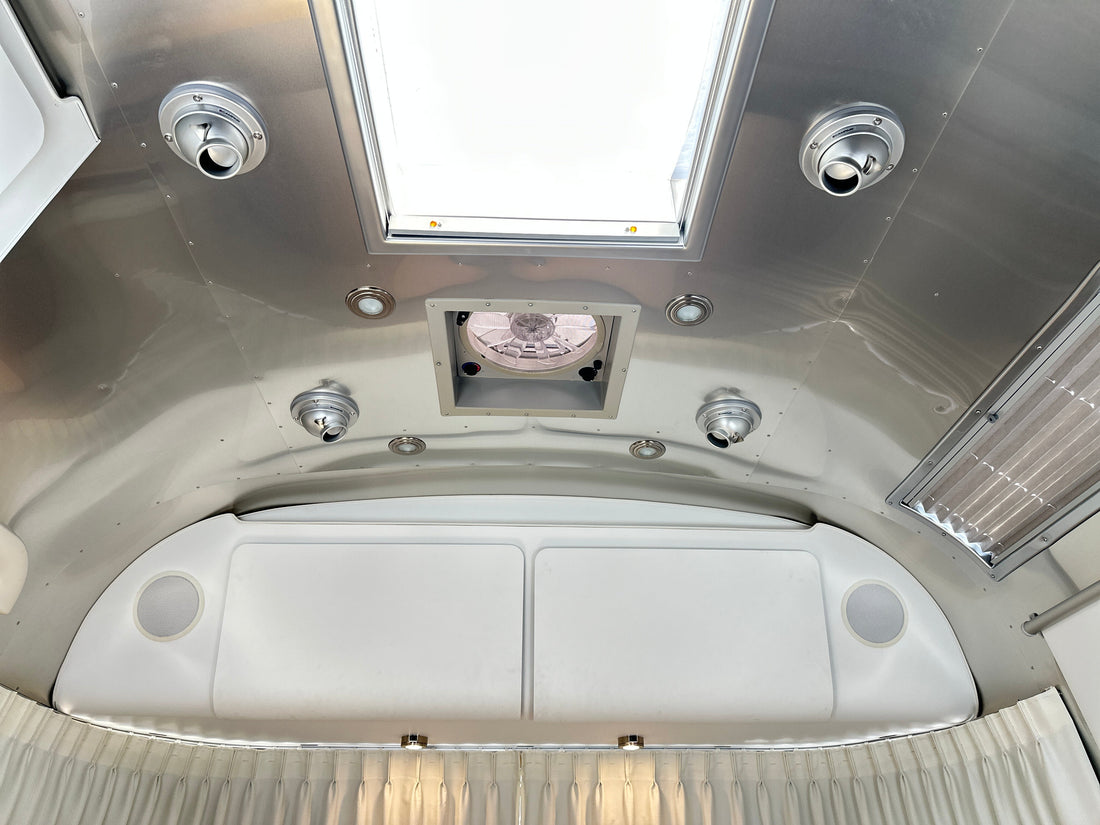 Airstream ceiling vent view