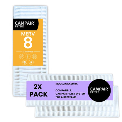 CAMPAIR Air Filter & Carbon Filter Replacements For CAMPAIR Filter System (Airstream Version)