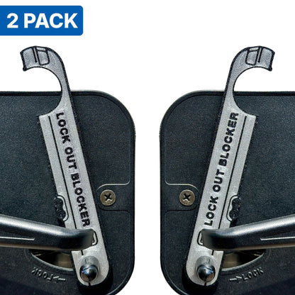 LOCK OUT BLOCKER for Airstream Travel Trailer Slide Lock, Prevent Getting Locked Out, Compatible With Most Models 2005+