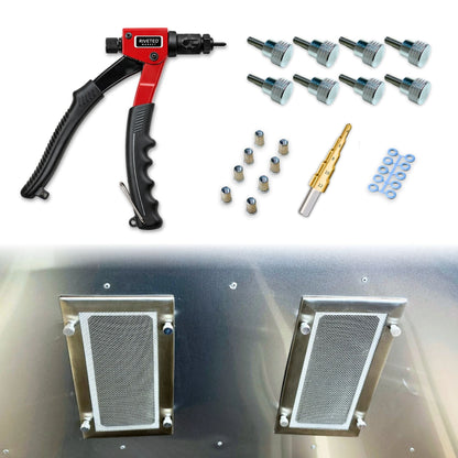 Air Intake Vent Thumbscrew Conversion Kit For Airstreams by Riveted Market