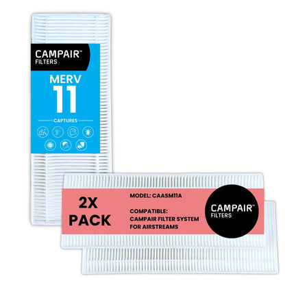 CAMPAIR Air Filter & Carbon Filter Replacements For CAMPAIR Filter System (Airstream Version)