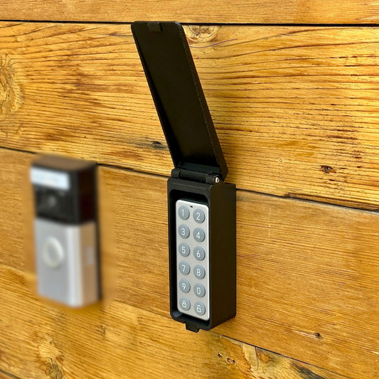 Wyze Lock Keypad Enclosure - Weather-Resistant Outdoor Housing With Magnetic Clasp
