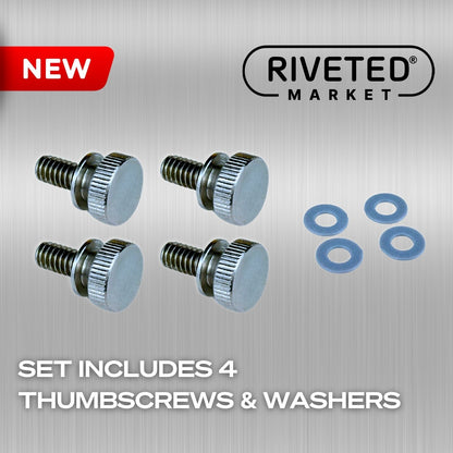 Air Intake Vent Stainless Steel Thumbscrew Conversion For 2024+ Airstreams - 4 Pack