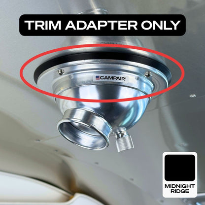 Swappable Trim Ring Adapters for CAMPAIR Satin Aluminum Series Vents – Vent Color Customization For Airstream