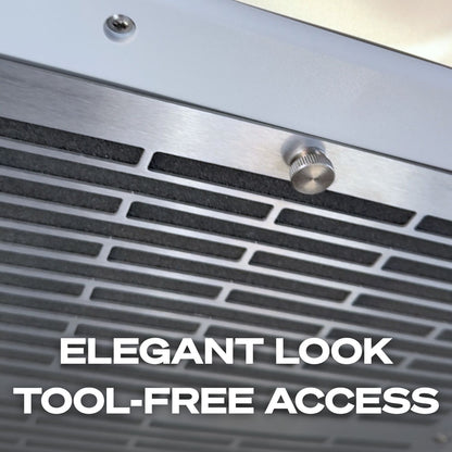 Air Intake Vent Stainless Steel Thumbscrew Conversion For 2024+ Airstreams - 4 Pack