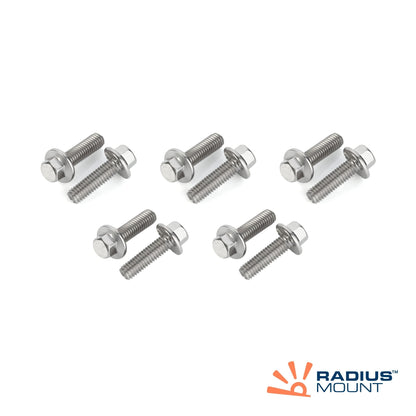 Radius Mount™ Replacement Parts & Accessories – Roof Screw Kit, Extra Brackets, and Installation Tools