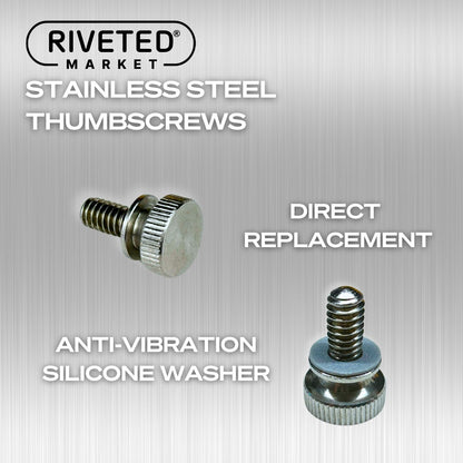 Air Intake Vent Stainless Steel Thumbscrew Conversion For 2024+ Airstreams - 4 Pack