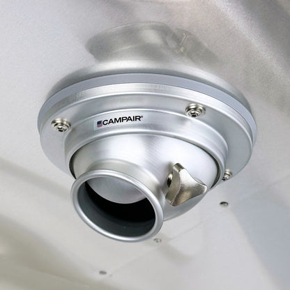 CAMPAIR High-Flow Spot Diffuser – Signature Aluminum Series with Radius Mount™ - For Airstreams with QuietStream Ducting (2015-Current)