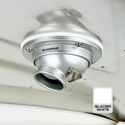CAMPAIR High-Flow Spot Diffuser – Signature Aluminum Series with Radius Mount™ - For Airstreams with QuietStream Ducting (2015-Current)