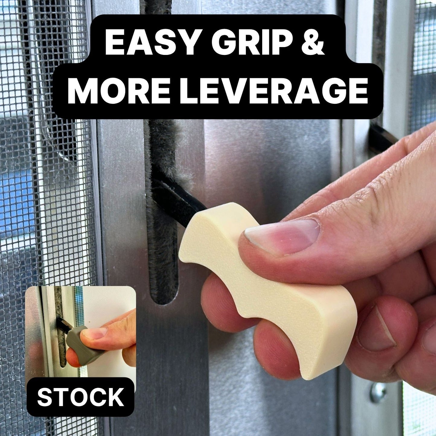 Comfort-Grip Window Knobs – High-Leverage Replacement Knobs for Airstream Windows, Multiple Colors