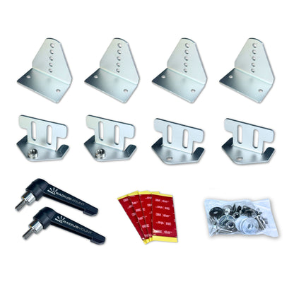 Radius Mount™ Replacement Parts & Accessories – Roof Screw Kit, Extra Brackets, and Installation Tools
