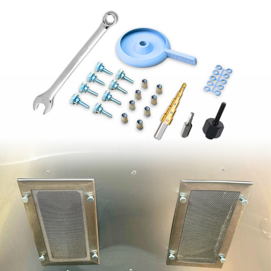 CAMPAIR Air Intake Vent Thumbscrew Conversion Kit For Airstreams